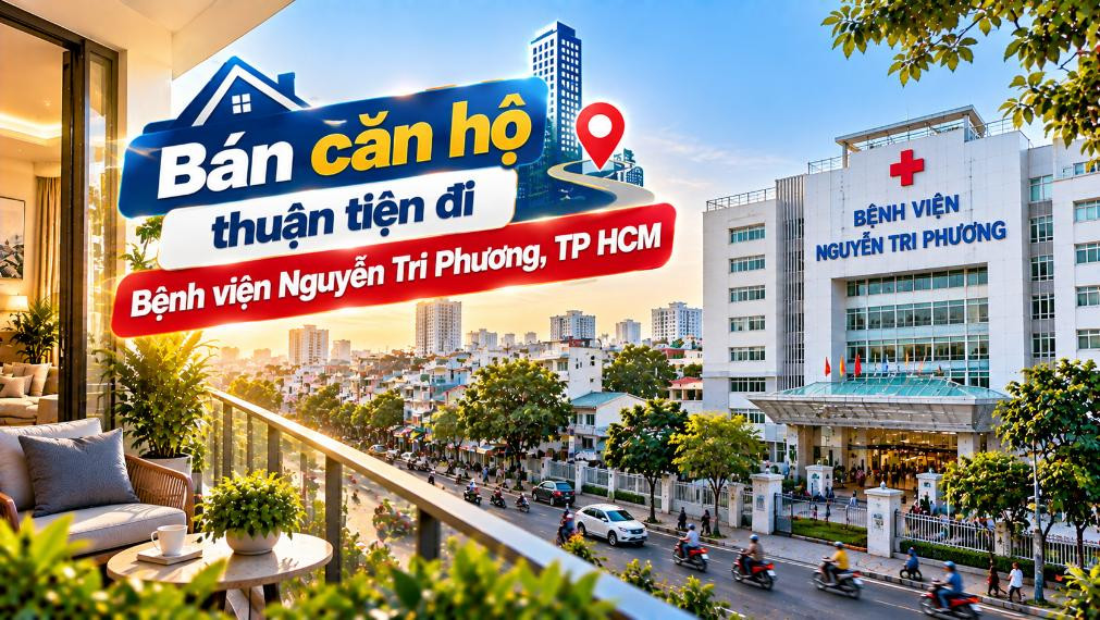 Bán căn hộ Bình Hưng thuận tiện đi Bệnh viện Nguyễn Tri Phương