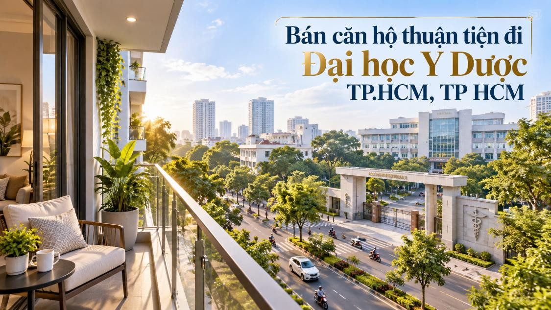 Bán căn hộ Bình Hưng thuận tiện đi Đại học Y Dược TP.HCM