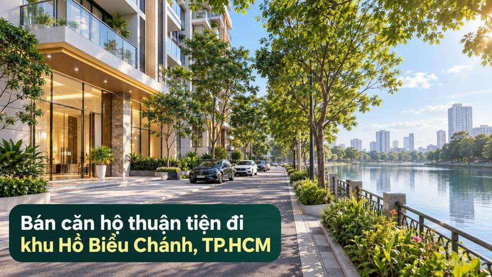 Bán căn hộ Cầu Kiệu thuận tiện đi khu Hồ Biểu Chánh