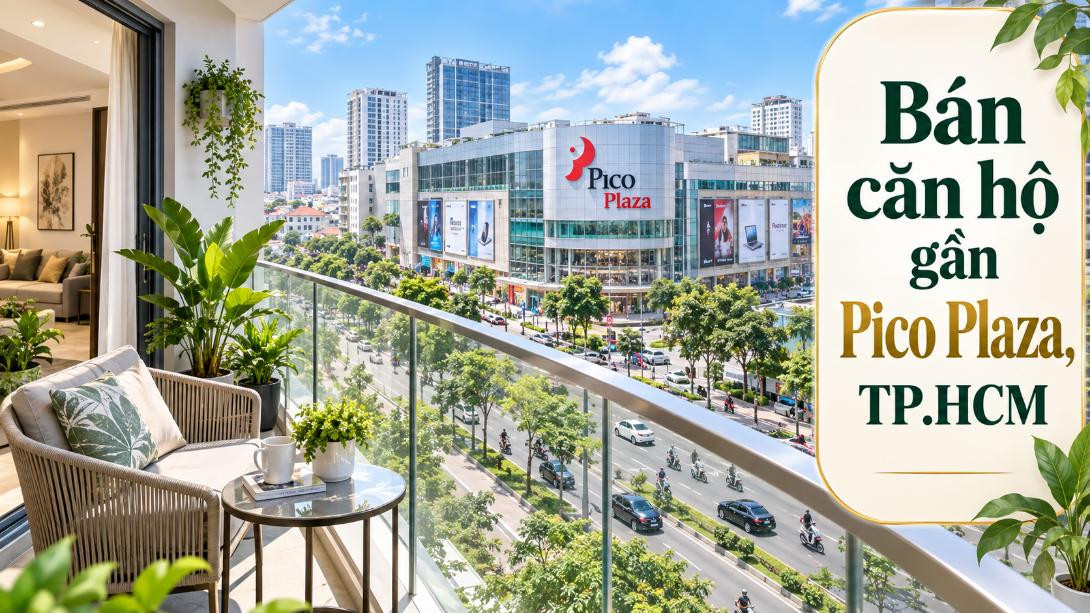 Bán căn hộ gần Pico Plaza, vị trí thuận tiện khu Tây