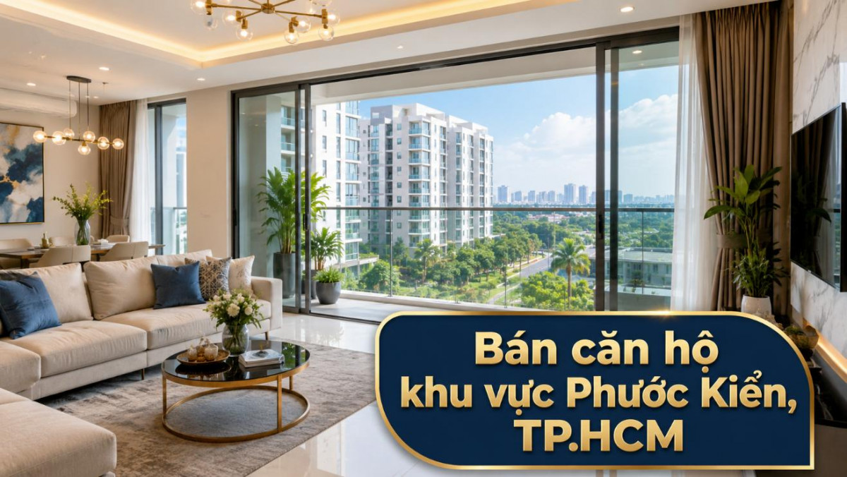 Bán căn hộ khu vực Phước Kiển, thuận tiện đi Phú Mỹ Hưng