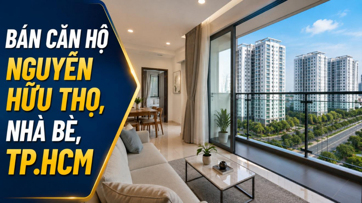 Bán căn hộ Nguyễn Hữu Thọ, Nhà Bè, kết nối thuận tiện