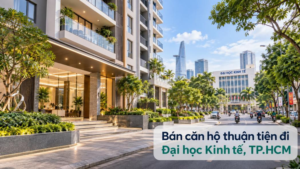 Bán căn hộ Phú Nhuận thuận tiện đi Đại học Kinh tế TP.HCM