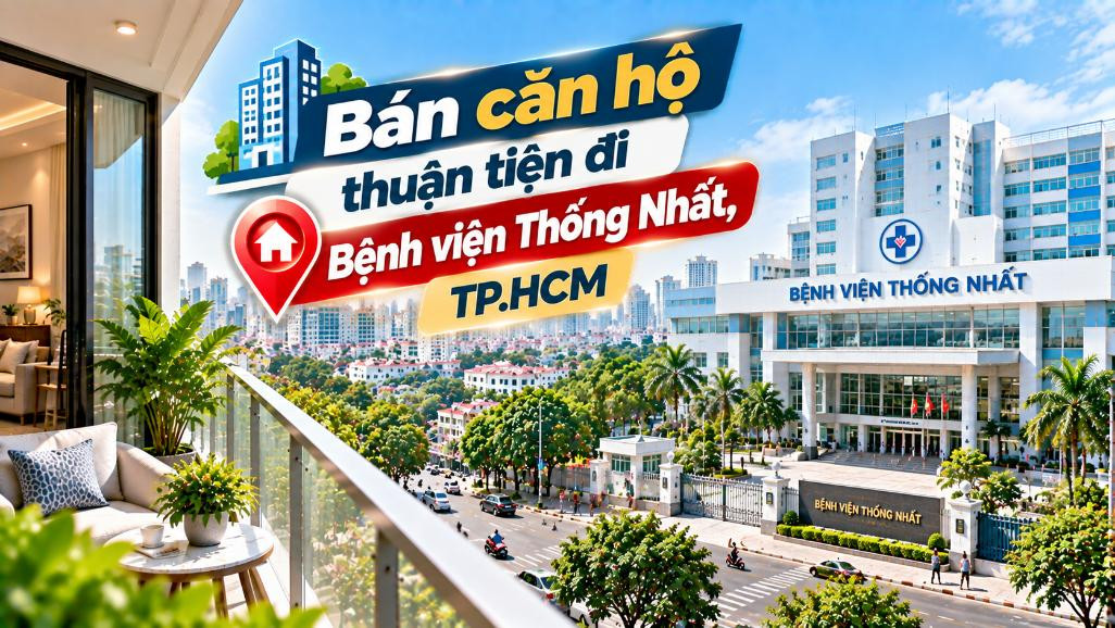 Bán căn hộ Tân Sơn Nhì thuận tiện đi Bệnh viện Thống Nhất