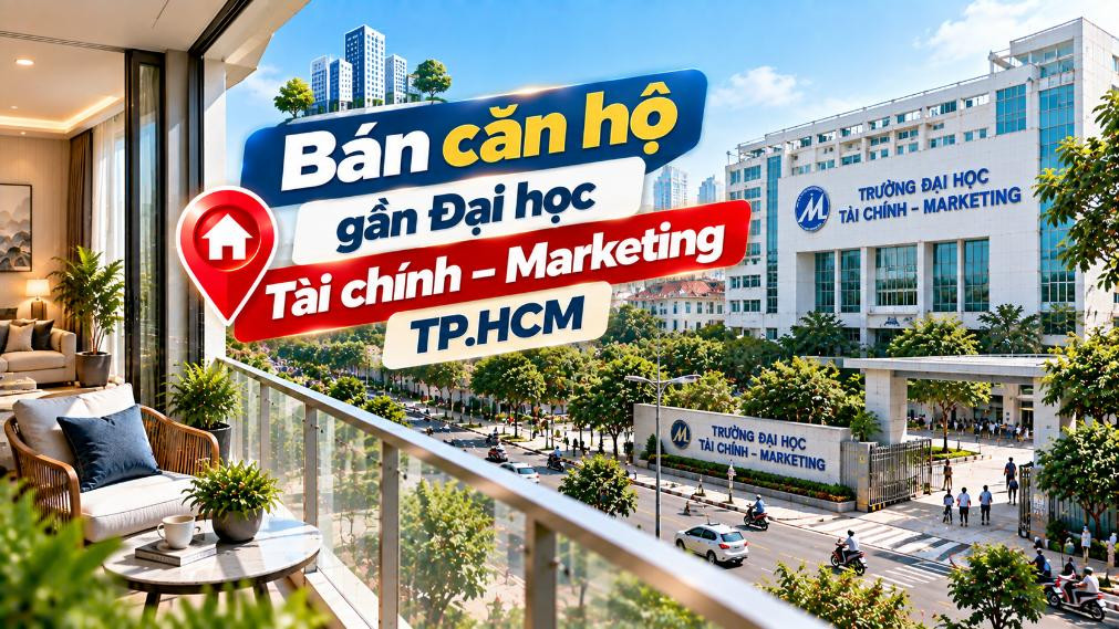 Bán căn hộ Tây Thạnh thuận tiện đi Đại học Tài chính – Marketing