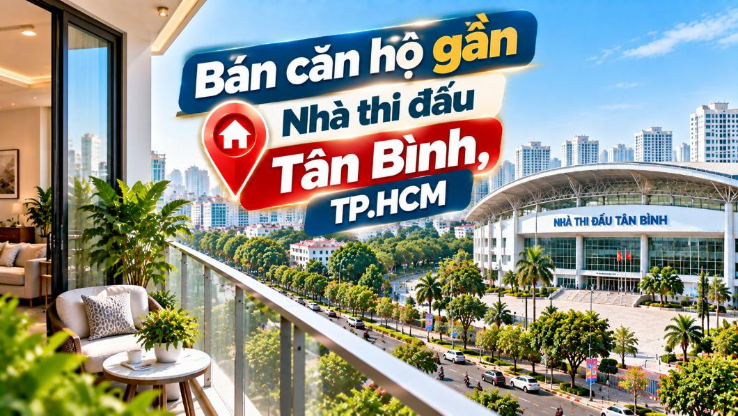 Bán căn hộ thuận tiện đi Nhà thi đấu Tân Bình