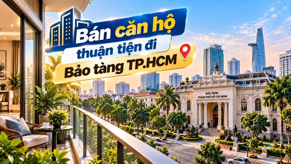 Bán căn hộ Xuân Hòa thuận tiện đi Bảo tàng TP.HCM
