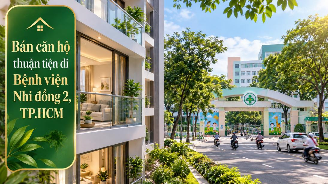 Bán căn hộ Xuân Hòa thuận tiện đi Bệnh viện Nhi đồng 2