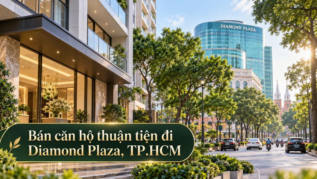 Bán căn hộ Xuân Hòa thuận tiện đi Diamond Plaza