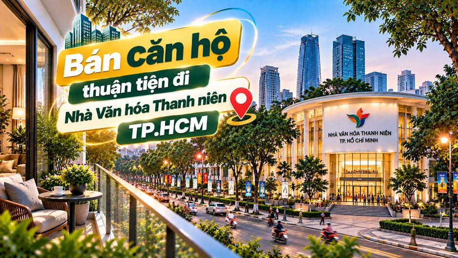 Bán căn hộ Xuân Hòa thuận tiện đi Nhà Văn hóa Thanh niên