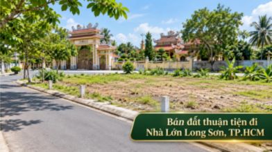 Bán đất Bà Rịa thuận tiện đi Nhà Lớn Long Sơn