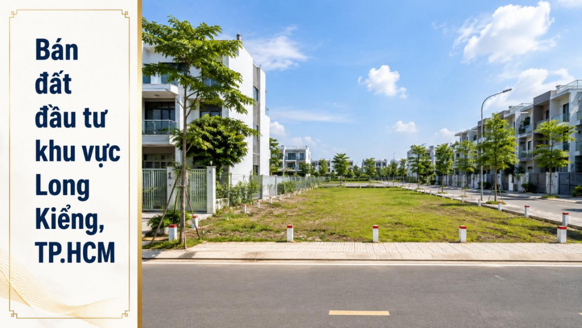 Bán đất đầu tư khu vực Long Kiểng, Nhà Bè