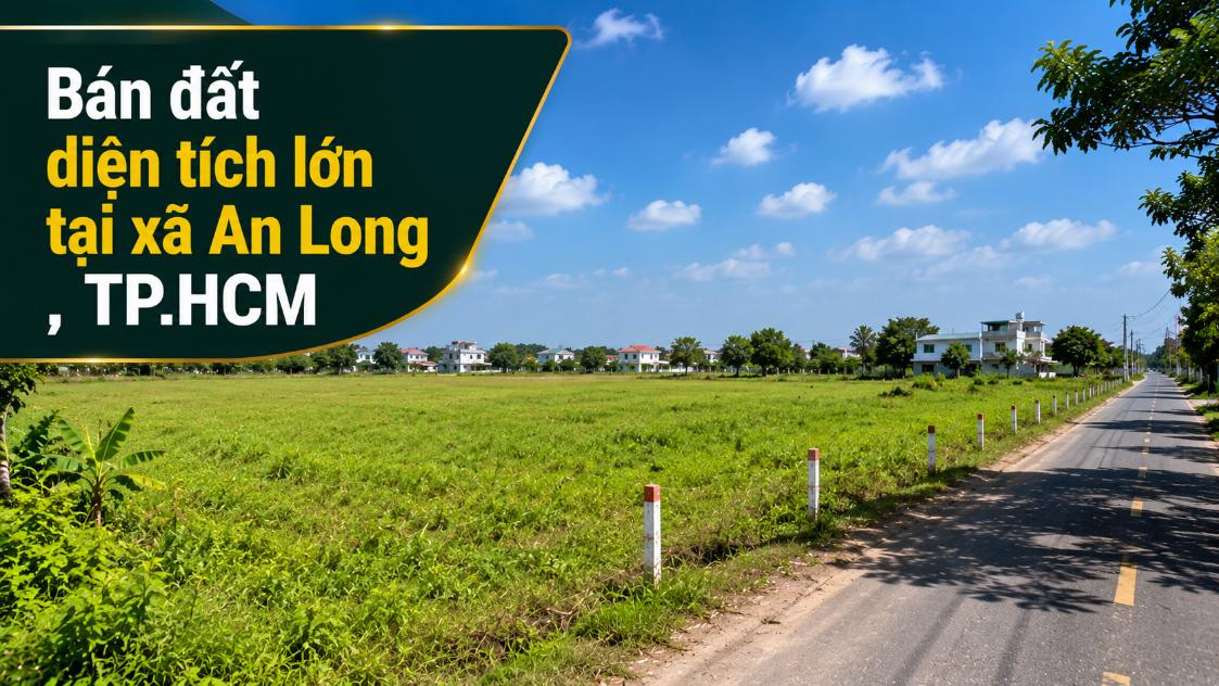 Bán đất diện tích lớn tại An Long, đa dạng phương án