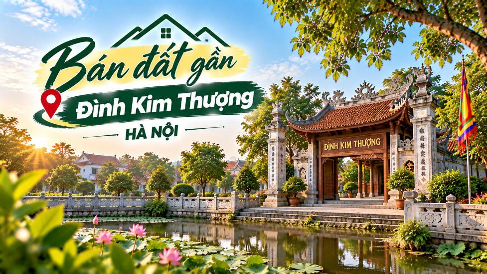 Bán đất gần Đình Kim Thượng, Đa Phúc, phù hợp đầu tư