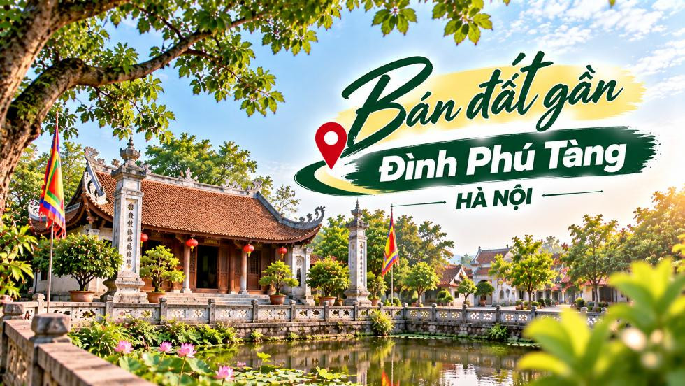 Bán đất gần Đình Phú Tàng, Đa Phúc, phù hợp xây nhà