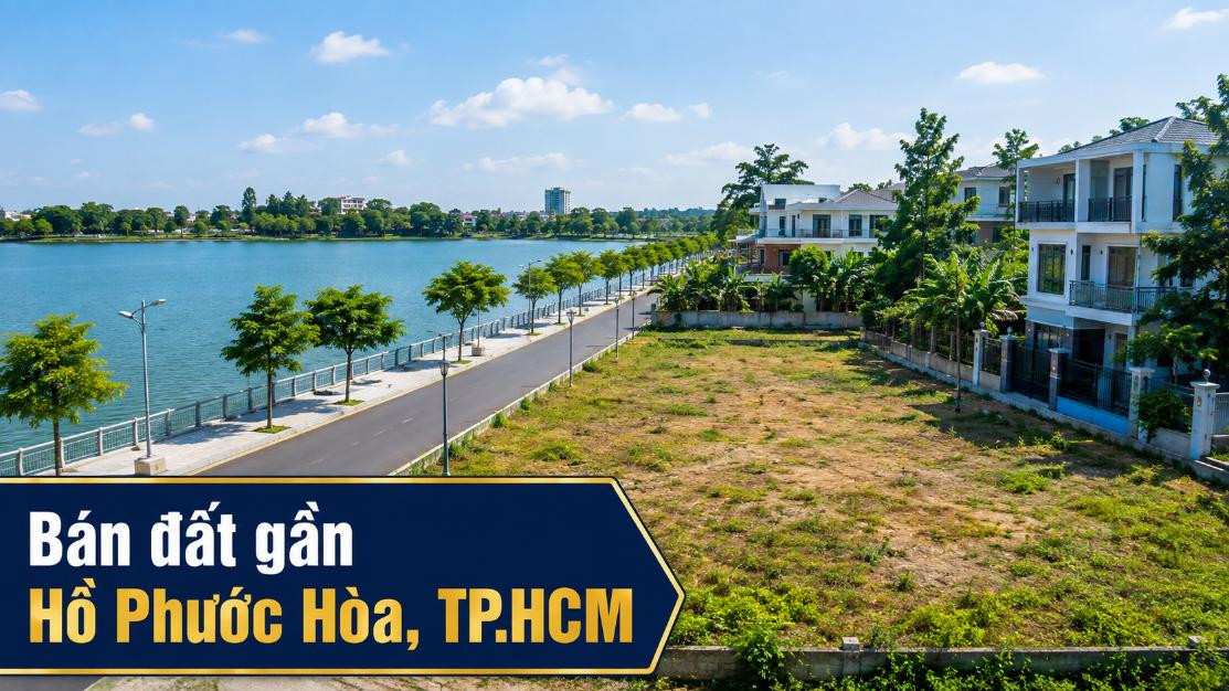 Bán đất gần Hồ Phước Hòa, phù hợp đầu tư dài hạn
