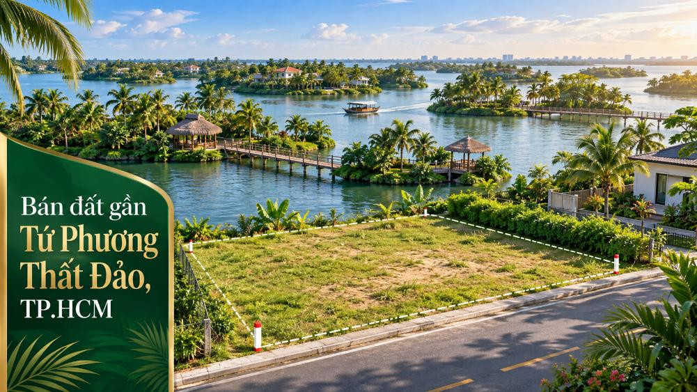 Bán đất gần Tứ Phương Thất Đảo, phù hợp nhà vườn và đầu tư