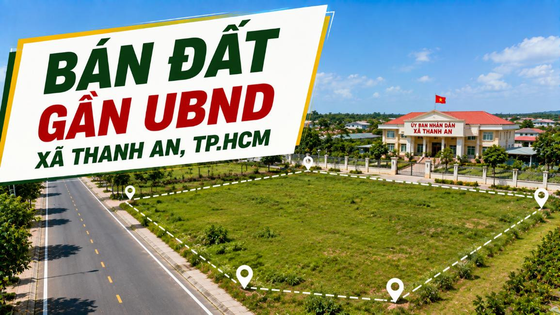 Bán đất gần UBND xã Thanh An, vị trí trung tâm dễ kết nối