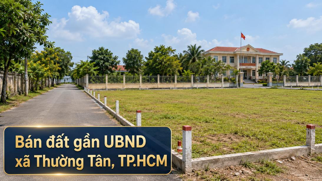 Bán đất gần UBND xã Thường Tân, vị trí dễ kết nối