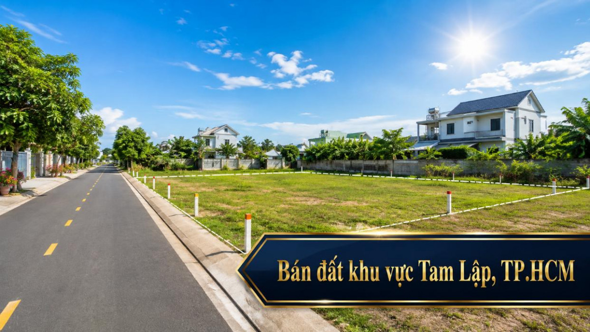 Bán đất khu vực Tam Lập, phù hợp đầu tư dài hạn