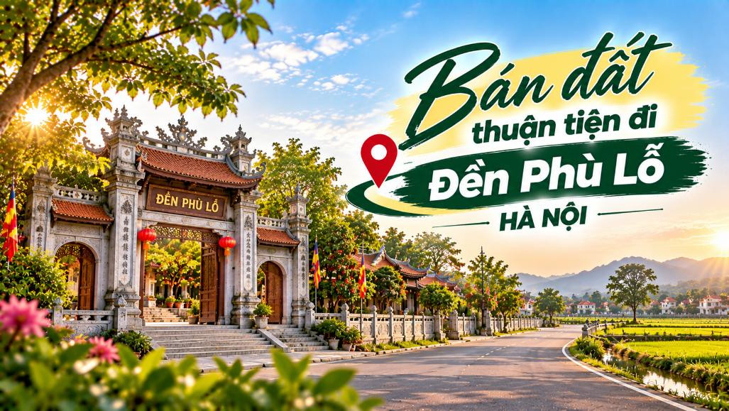 Bán đất Nội Bài thuận tiện đi Đền Phù Lỗ