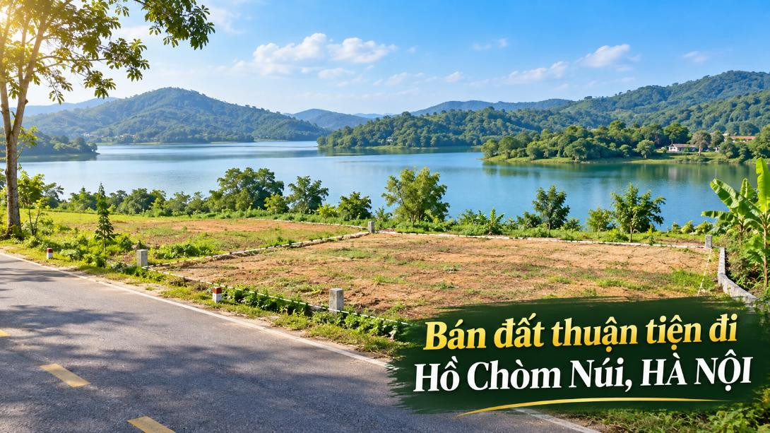 Bán đất Nội Bài thuận tiện đi Hồ Chòm Núi, phù hợp nhà vườn