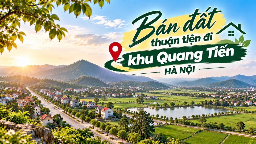 Bán đất Nội Bài thuận tiện đi khu Quang Tiến