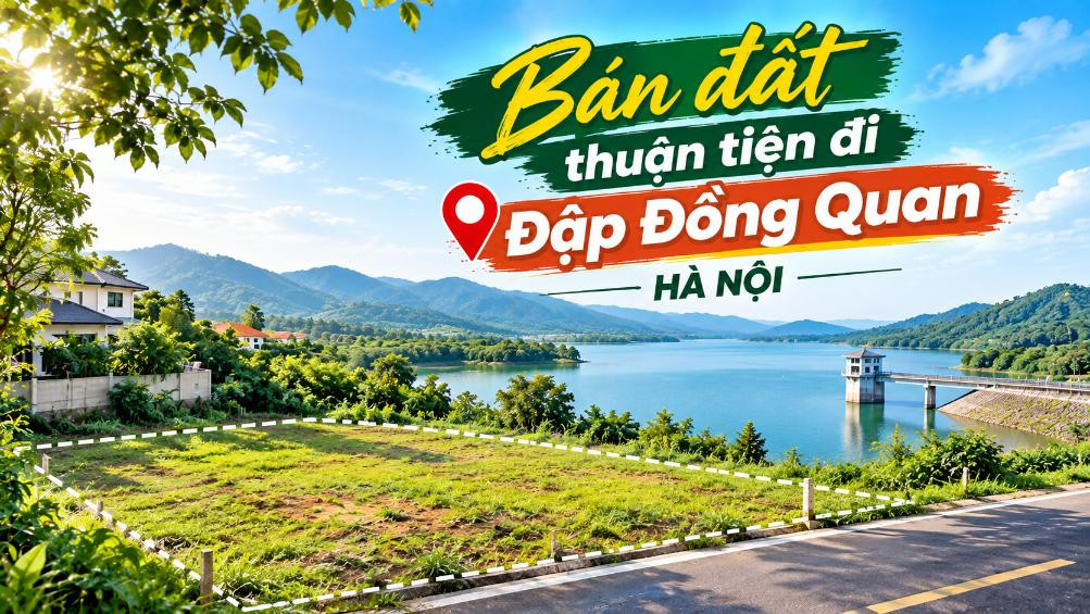 Bán đất Trung Giã thuận tiện đi Đập Đồng Quan, phù hợp nhà vườn