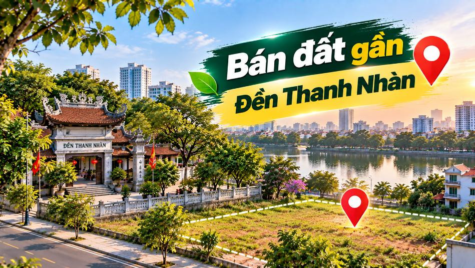 Bán đất Trung Giã thuận tiện đi Đền Thanh Nhàn