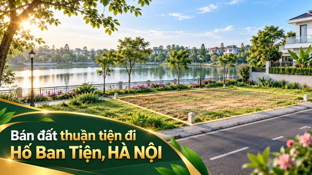 Bán đất Trung Giã thuận tiện đi Hồ Ban Tiện, tiềm năng nhà vườn