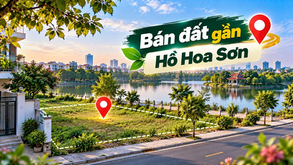 Bán đất Trung Giã thuận tiện đi Hồ Hoa Sơn, phù hợp nhà vườn