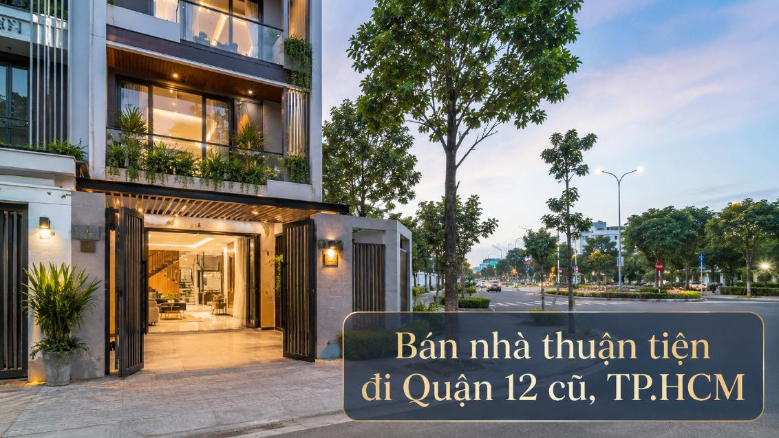 Bán nhà Bà Điểm thuận tiện đi Quận 12 cũ