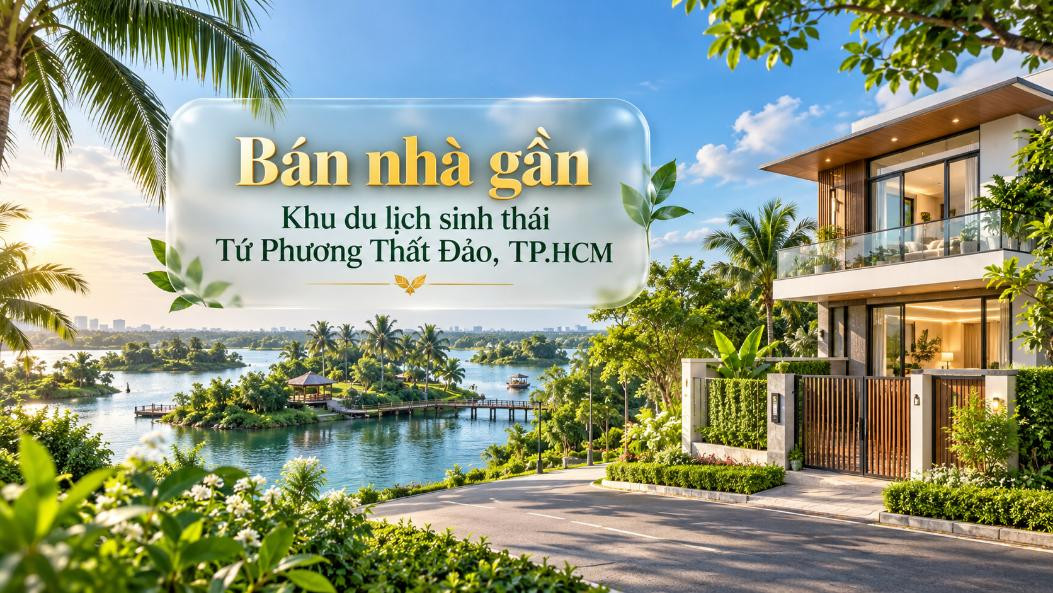 Bán nhà Bà Rịa gần Tứ Phương Thất Đảo, không gian sinh thái
