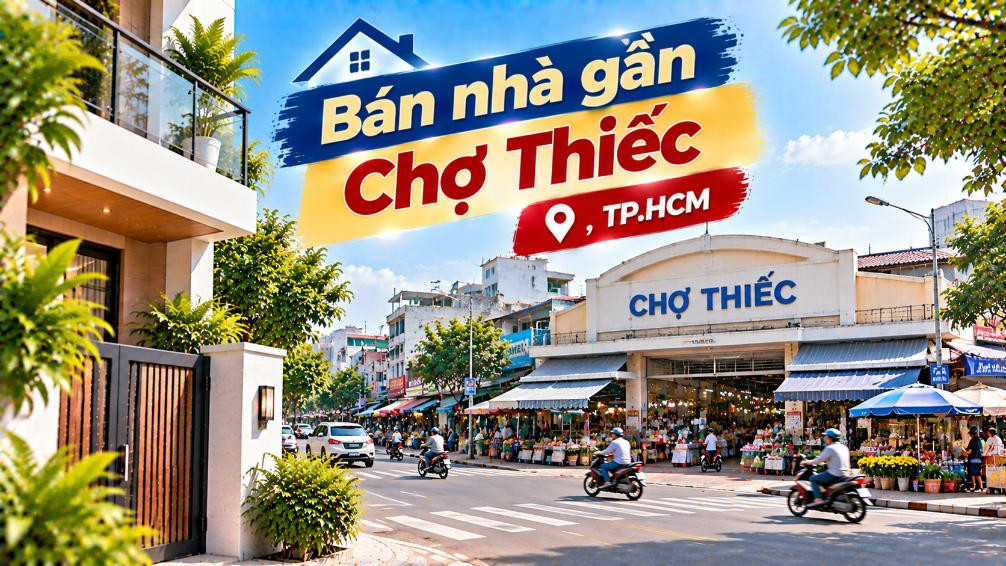 Bán nhà Bảy Hiền thuận tiện đi Chợ Thiếc, tiện kinh doanh