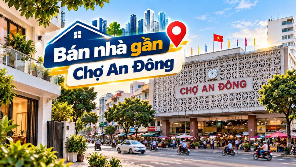 Bán nhà Bình Hưng thuận tiện đi Chợ An Đông, tiện kinh doanh