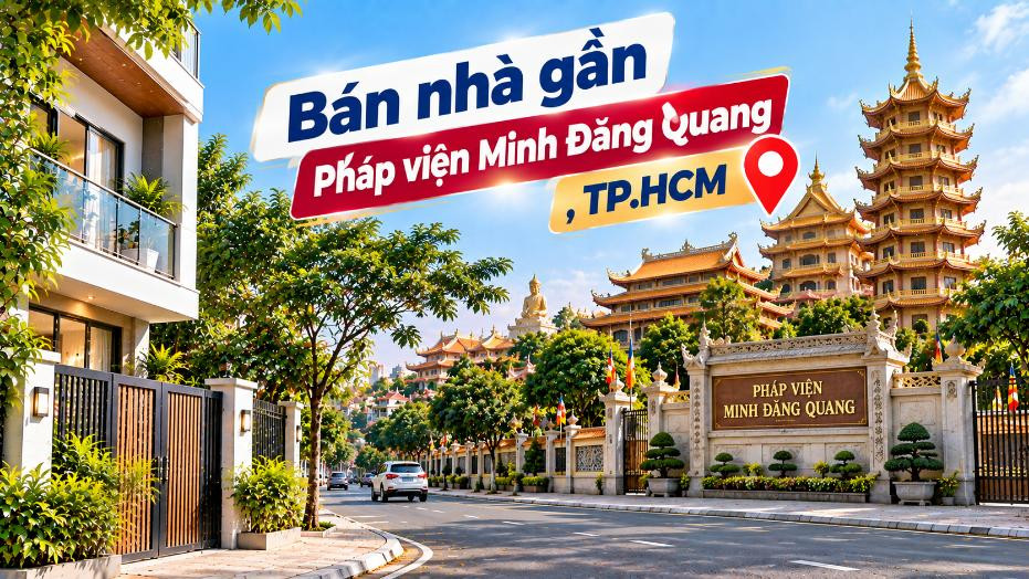Bán nhà Bình Trưng thuận tiện đi Pháp viện Minh Đăng Quang