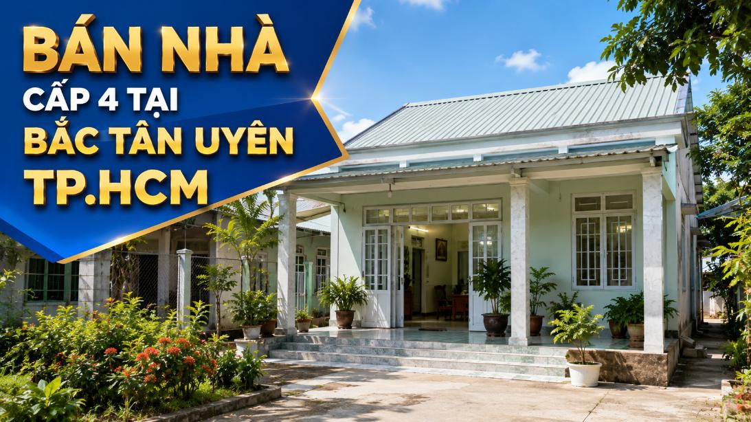 Bán nhà cấp 4 tại Bắc Tân Uyên, dễ ở và dễ cải tạo