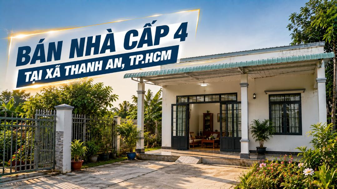 Bán nhà cấp 4 tại Thanh An, dễ ở và dễ cải tạo