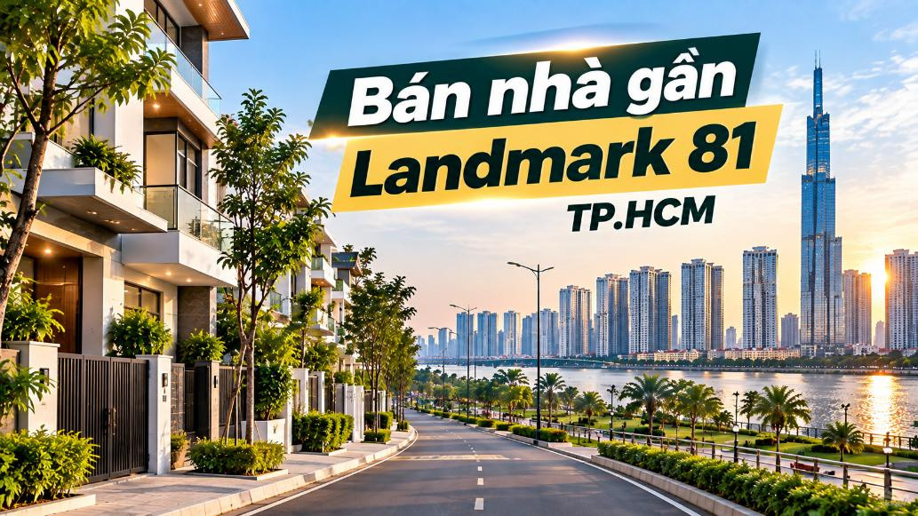 Bán nhà Cát Lái thuận tiện đi Landmark 81