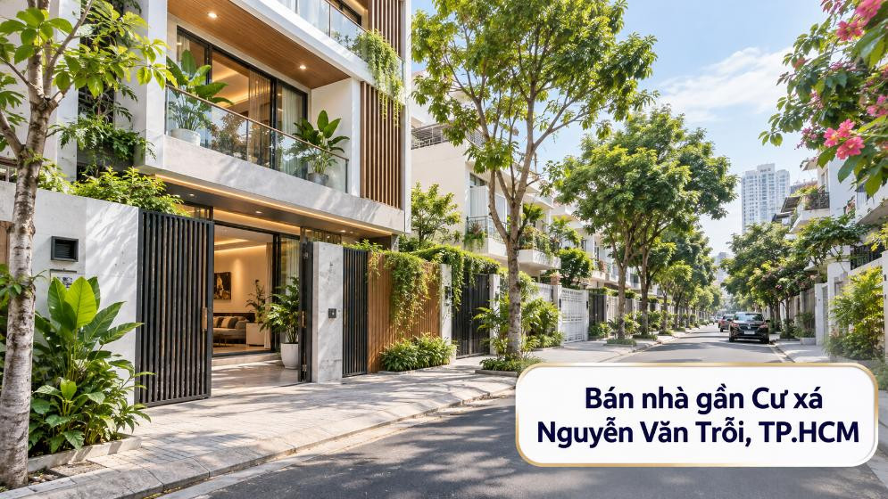 Bán nhà Cầu Kiệu thuận tiện đi Cư xá Nguyễn Văn Trỗi