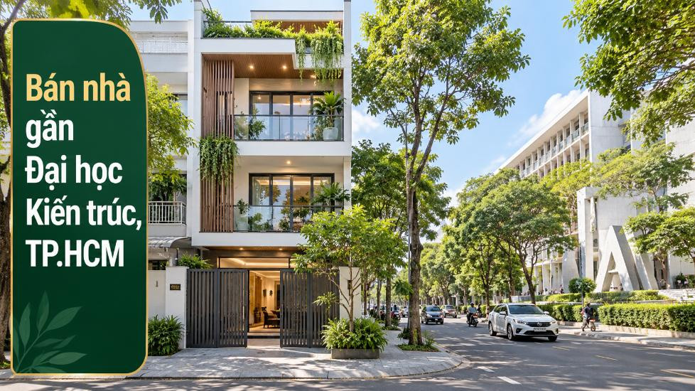 Bán nhà Cầu Kiệu thuận tiện đi Đại học Kiến trúc TP.HCM