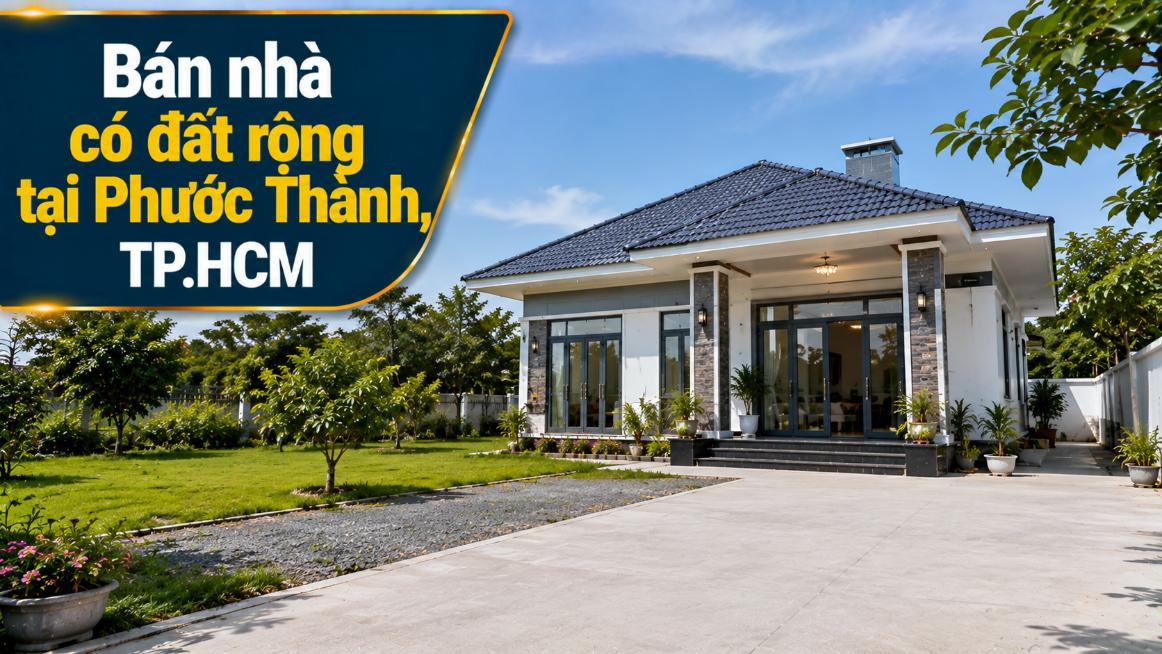 Bán nhà có đất rộng tại Phước Thành, không gian sử dụng linh hoạt