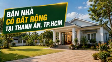 Bán nhà có đất rộng tại Thanh An, không gian sử dụng linh hoạt