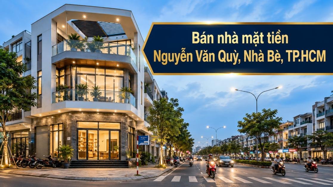 Bán nhà có mặt bằng kinh doanh tại Nhà Bè