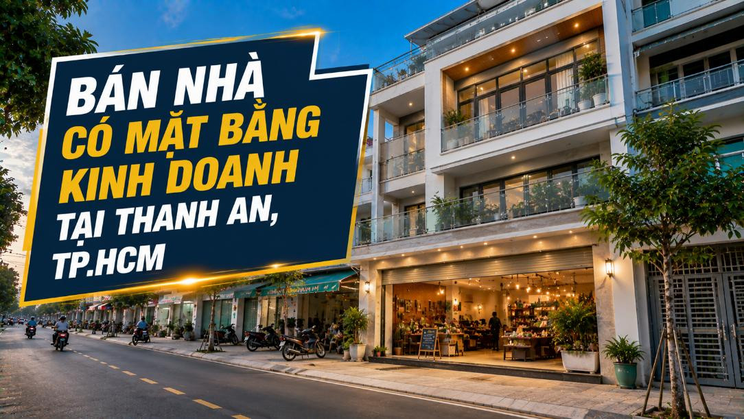 Bán nhà có mặt bằng kinh doanh tại xã Thanh An