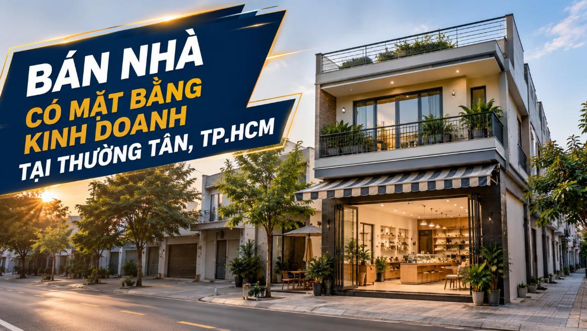 Bán nhà có mặt bằng kinh doanh tại xã Thường Tân