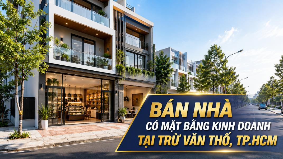 Bán nhà có mặt bằng kinh doanh tại xã Trừ Văn Thố