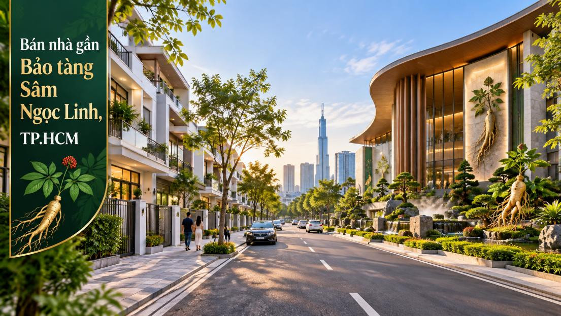 Bán nhà gần Bảo tàng Sâm Ngọc Linh, Tân Phú