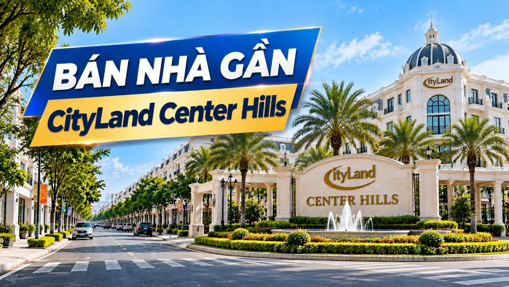 Bán nhà gần CityLand Center Hills, vị trí trung tâm Gò Vấp
