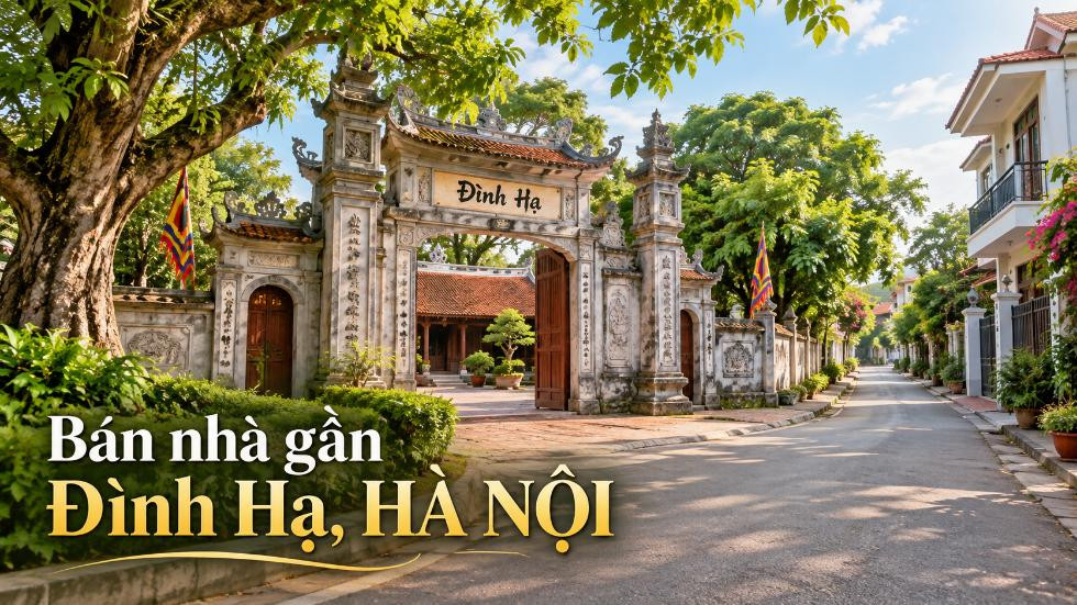 Bán nhà gần Đình Hạ, Đa Phúc, phù hợp an cư lâu dài